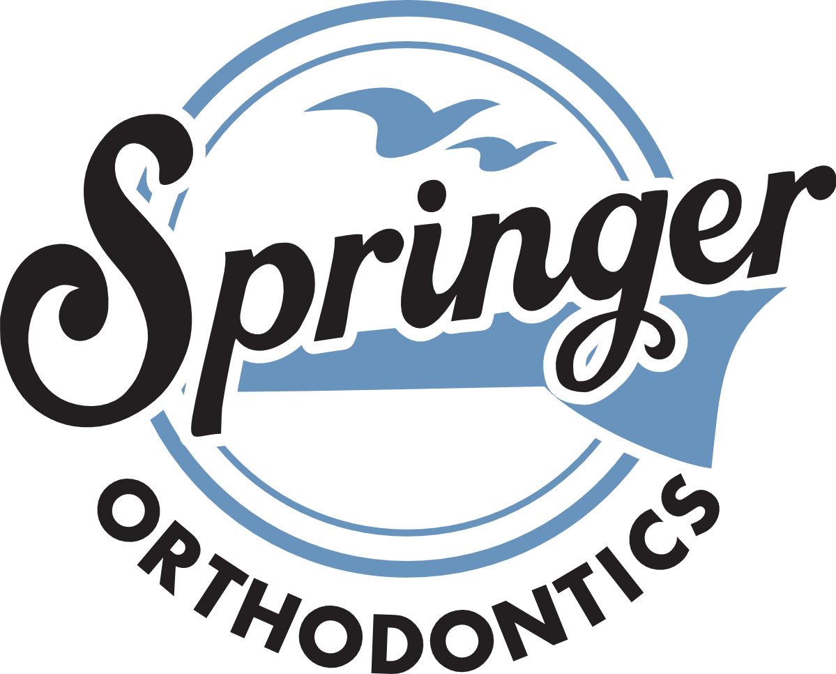 Black and blue Springer Orthodontics logo